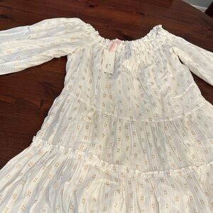 Vineyard Vines White Asymmetrical Dress